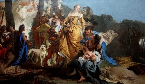 La scoperta del bambino Mosè – Giambattista Tiepolo Giambattista Tiepolo 2024-11-21