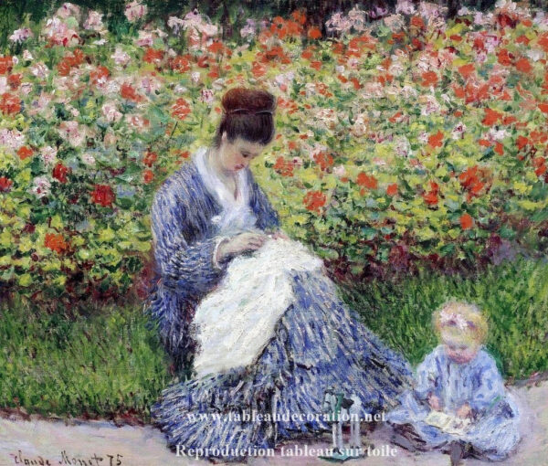 Camille Monet e il bambino nel giardino – Claude Monet Claude Monet 2024-11-21