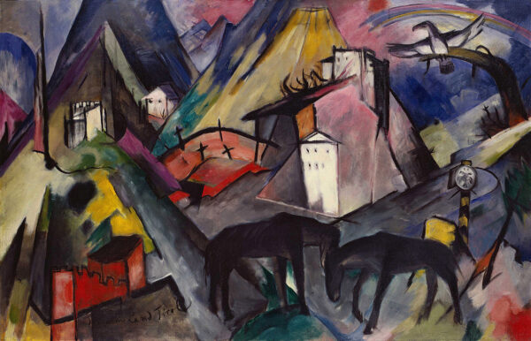 Il malinconico paese del Tirolo – Franz Marc Franz Marc 2024-11-14