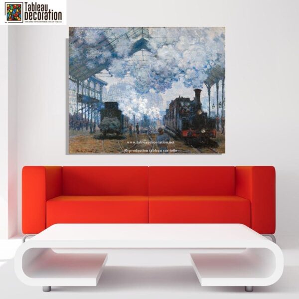 La Gare Saint-Lazare, arrivo di un treno – Claude Monet Claude Monet 2024-11-21 2