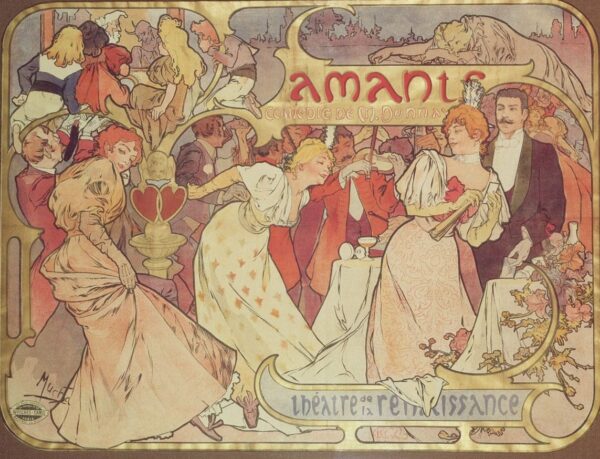 Gli amanti – Alfons Mucha Alfons Mucha 2024-11-14