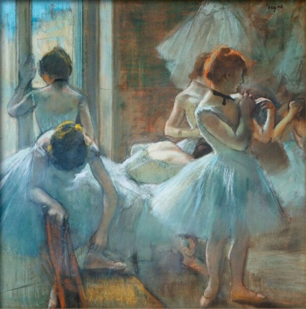 Danseurs bleus dans l’intervalle – Edgar Degas Edgar Degas 2024-11-14