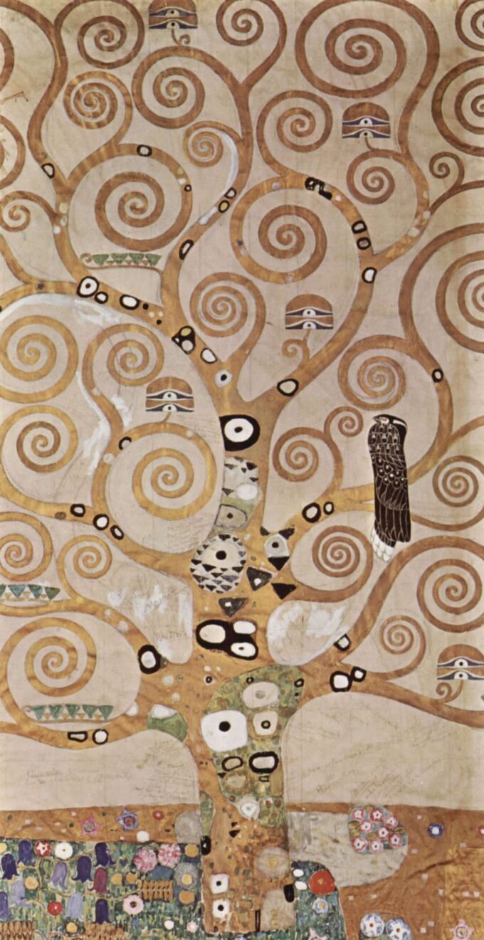 L’albero della vita, sezione centrale (dettaglio) – Gustav Klimt Gustav Klimt 2024-09-19