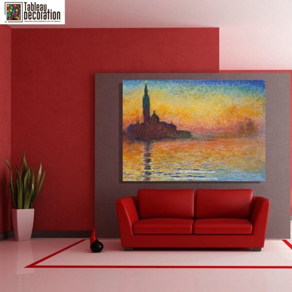 San Giorgio Maggiore al crepuscolo – Dipinto di Claude Monet Claude Monet 2024-11-21 2