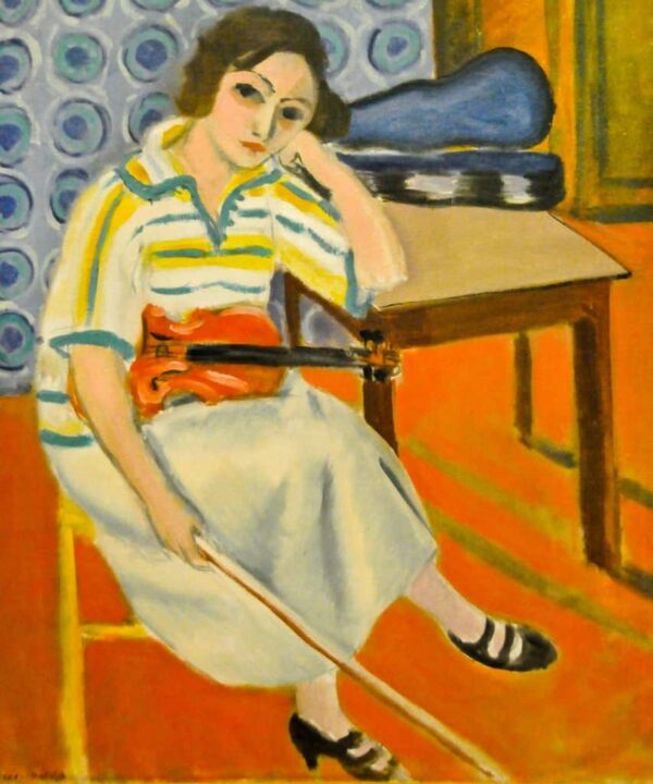 Donna con un violino 1921 – Matisse Henri Matisse 2024-11-21