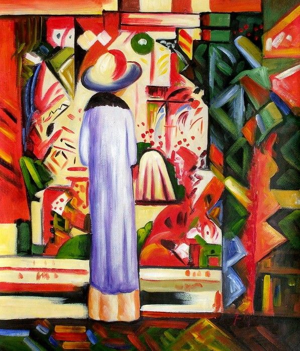 Grande vetrina luminosa – August Macke August Macke 2025-01-28