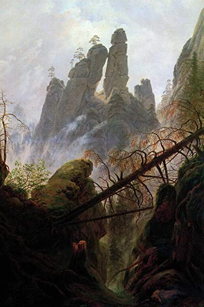 Ravine nella montagna Elbsandsteing – Caspar David Friedrich Caspar David Friedrich 2025-01-30