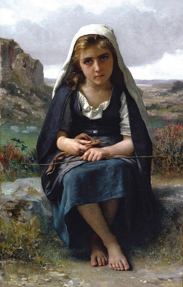 La bergère, 1881 – William Bouguereau William Bouguereau 2024-11-20