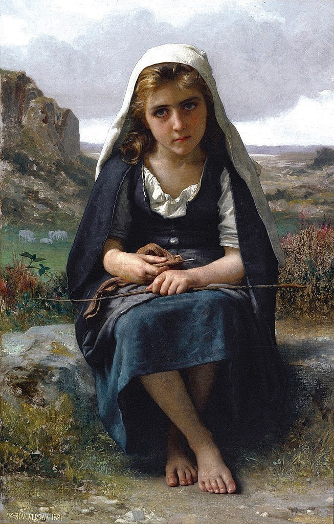 La bergère, 1881 – William Bouguereau William Bouguereau 2024-09-19