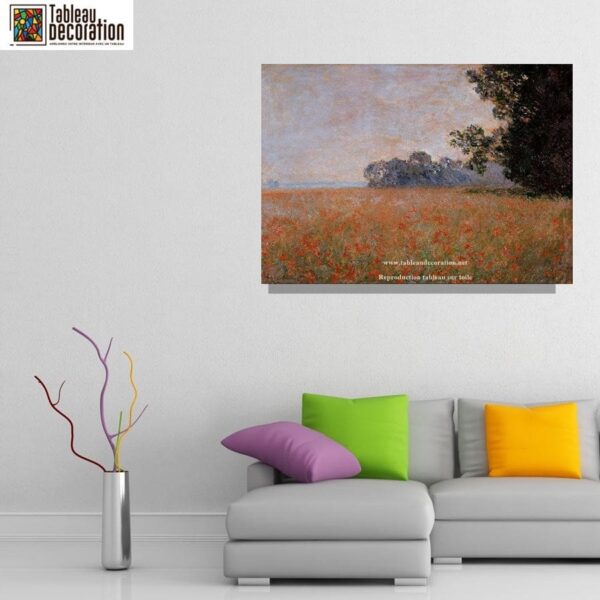 Champ d’avoine aux coquelicots – Tableau Monet Claude Monet 2024-11-21 2