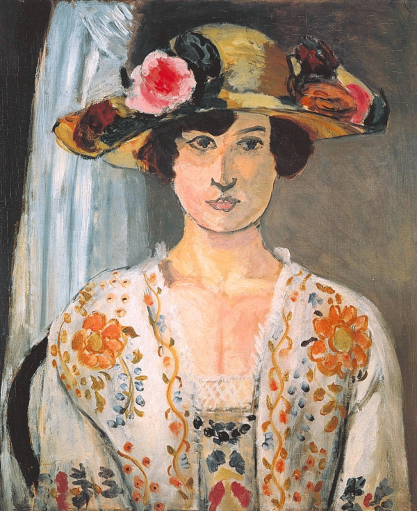 Donna con cappello fiorito – Matisse Henri Matisse 2024-11-21