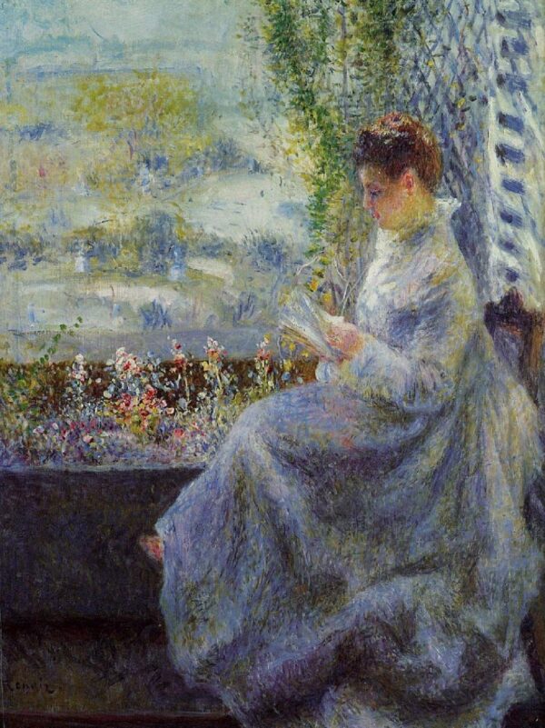 Madame Chocquet in lettura – Pierre-Auguste Renoir Pierre-Auguste Renoir 2024-11-22