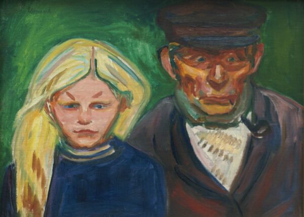 Vecchio pescatore con sua figlia – Edvard Munch Edvard Munch 2024-11-14