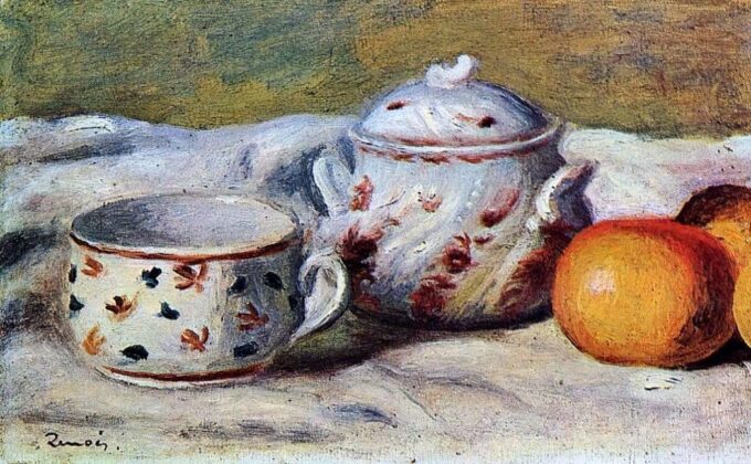 Natura morta con una tazza e uno zuccheriera – Pierre-Auguste Renoir Pierre-Auguste Renoir 2024-09-20