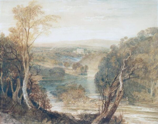 La rivière Wharfe con una vista lontana della torre Barden – William Turner William Turner 2024-12-03