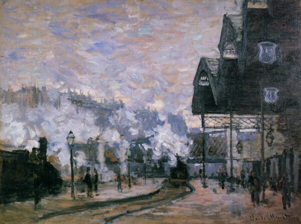 La Gare Saint-Lazare, vista esterna – Claude Monet Claude Monet 2024-11-21