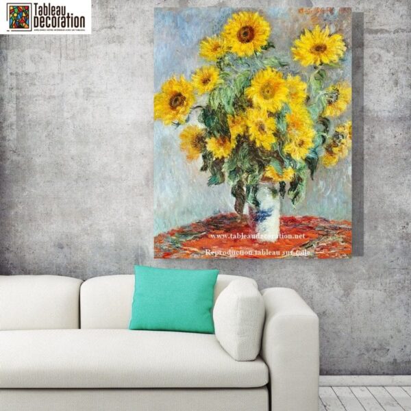 Bouquet di girasoli – Claude Monet dipinto floreale Claude Monet 2025-01-28 3