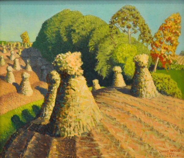 Champ de maïs Iowa – Grant Wood Grant Wood 2024-11-14