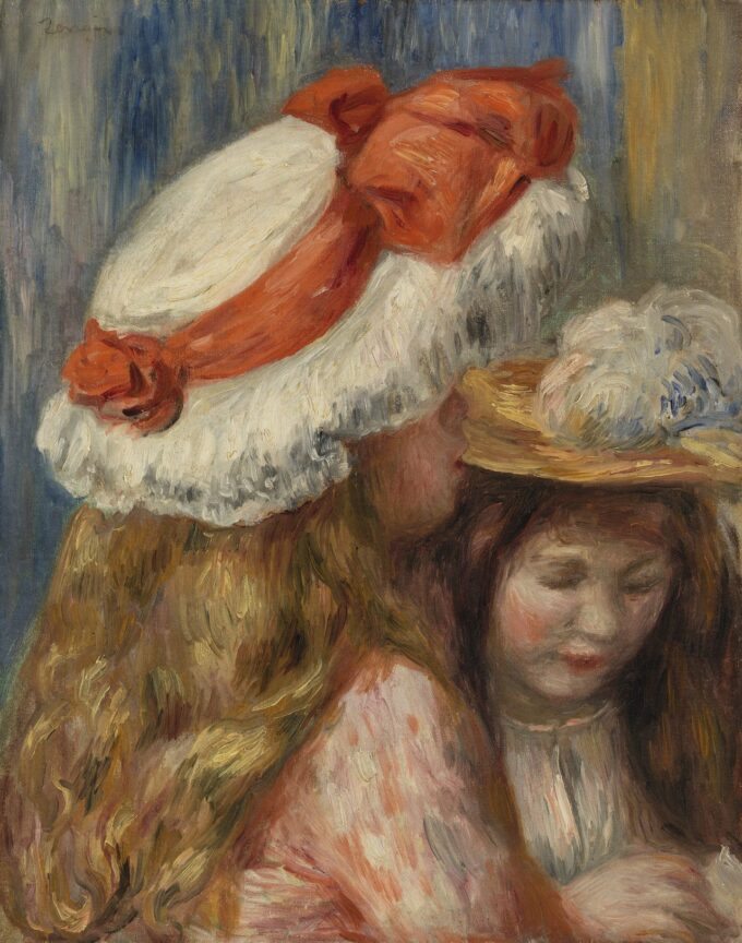 Ragazze giovani con cappelli – Pierre-Auguste Renoir Pierre-Auguste Renoir 2024-09-20