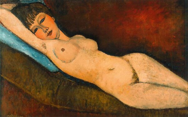 NNudo sdraiato sul cuscino blu – Amedeo Modigliani Amedeo Modigliani 2024-11-21