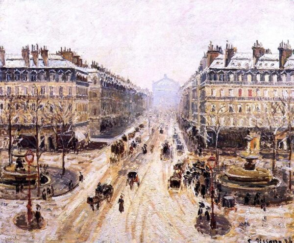 Avenue de l’Opéra – Effetto della neve – Camille Pissarro Camille Pissarro 2024-11-13