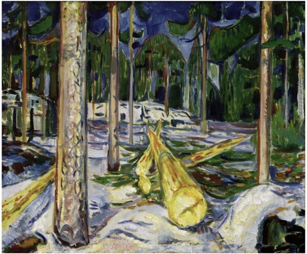 Tronco d’albero giallo – Edvard Munch Edvard Munch 2024-11-14