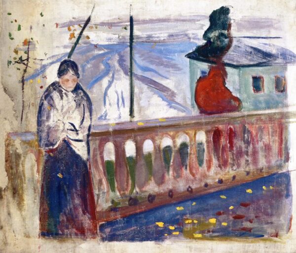 Donna al balcone – Edvard Munch Edvard Munch 2024-11-14