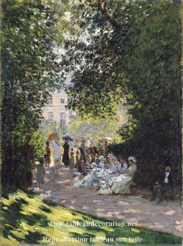 Le Parc Monceau – Tableau Monet Claude Monet 2024-11-21