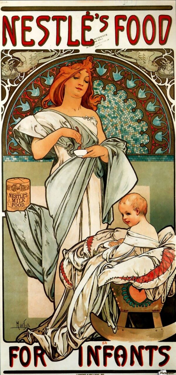 Gli alimenti per l’infanzia di Nestlé – Alfons Mucha Alfons Mucha 2024-11-14