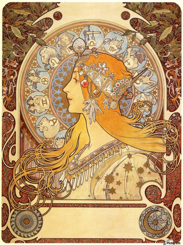 Zodiaco – Alfons Mucha Alfons Mucha 2024-12-03