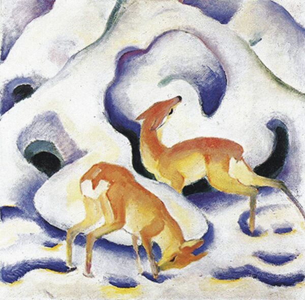 Cervo nella neve – Franz Marc Franz Marc 2024-11-13