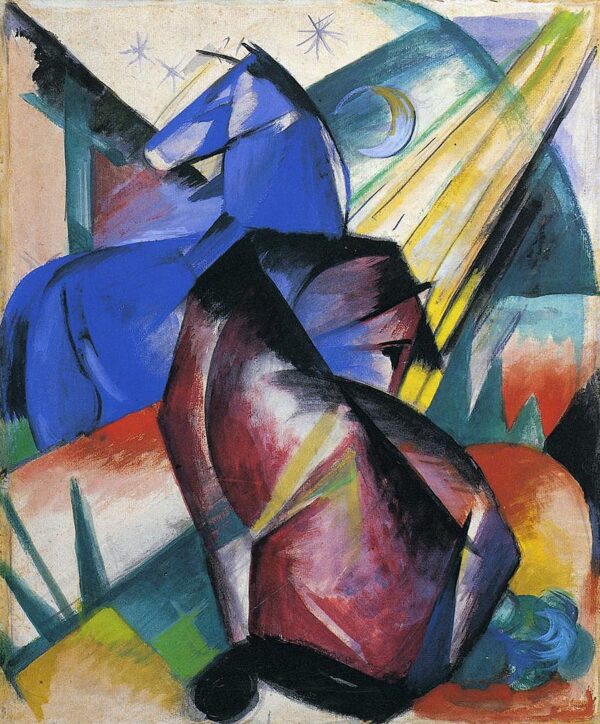 Due cavalli, rosso e blu – Franz Marc Franz Marc 2024-11-14