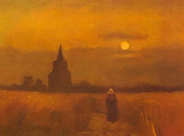 La vecchia torre del cimitero a Nuenen – Van Gogh Vincent Van Gogh 2024-11-21