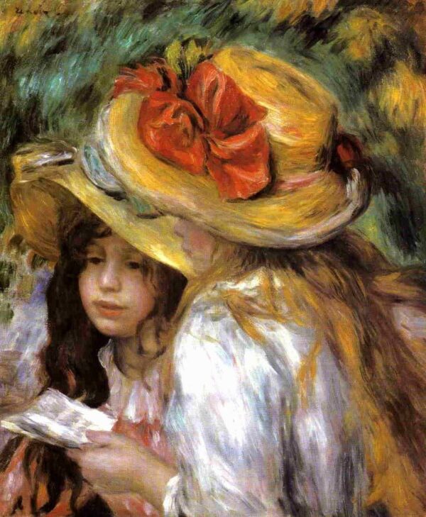 Due giovani ragazze che leggono – Pierre-Auguste Renoir Pierre-Auguste Renoir 2024-11-21