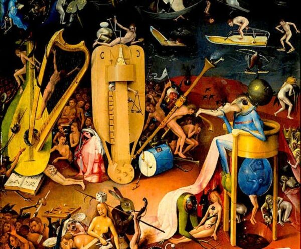 Il giardino delle delizie terrene (l’inferno) 3 – Hieronymus Bosch Hieronymus Bosch 2024-11-14