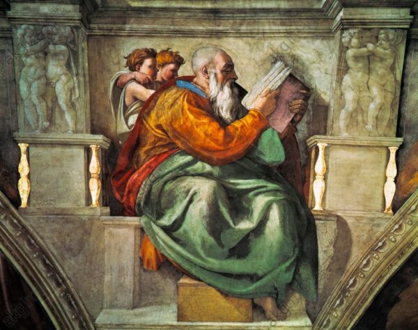 Profezia di Zaccaria, dettaglio della Cappella Sistina – Michelangelo Michelangelo 2024-11-21