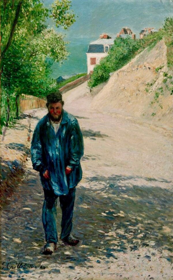 Le Père Magloire su un sentiero tra Saint-Clair e Étretat- Caillebotte Gustave Caillebotte 2025-01-29