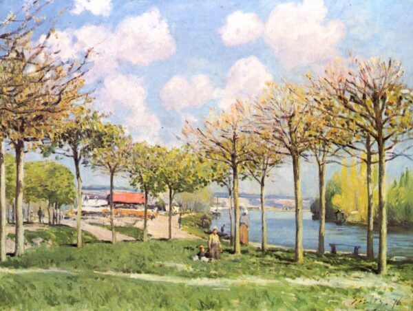 La Seine a Bougival – Alfred Sisley Alfred Sisley 2024-11-14