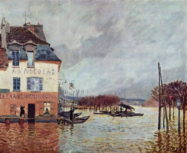 Inondazione a Port-Marly di Alfred Sisley Alfred Sisley 2024-11-14