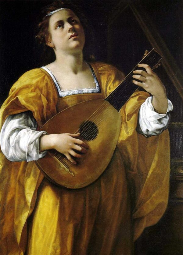 Santa Cecilia suona il liuto – Artemisia Gentileschi Artemisia Gentileschi 2025-01-28