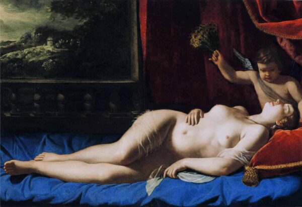 Venere e Cupido (Venere addormentata) – Artemisia Gentileschi Artemisia Gentileschi 2025-01-28