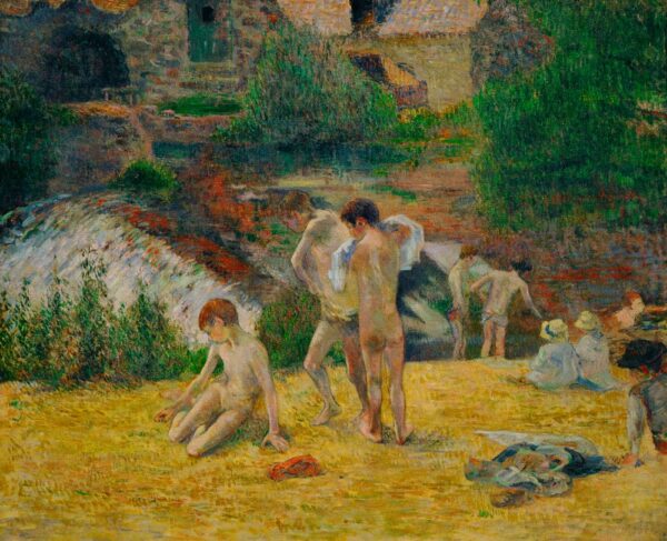 Bain accanto al mulino (i giovani bretoni si fanno il bagno) – Paul Gauguin Paul Gauguin 2024-11-14