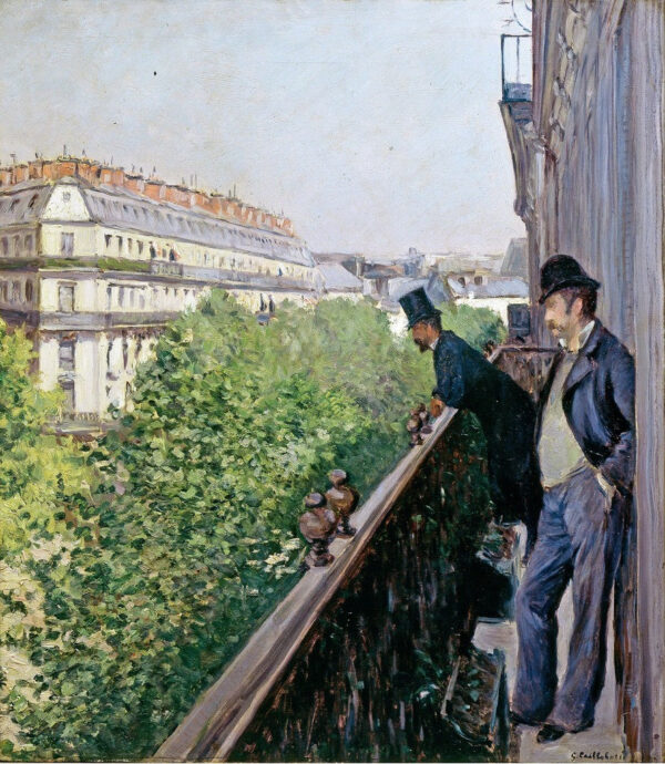 Un balcone, Boulevard Haussmann – Caillebotte Gustave Caillebotte 2024-11-09