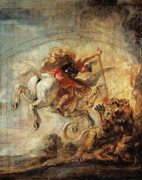 Bellérophon chevauchant Pégase et combattant le Chimaera – Peter Paul Rubens Peter Paul Rubens 2024-09-19