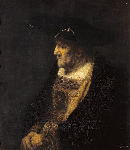 Ritratto di un uomo con perle sul cappello – Rembrandt van Rijn Rembrandt van Rijn 2024-12-04