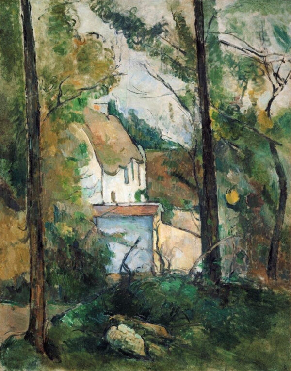 Vista attraverso gli alberi di una casa (Auvers) – Paul Cézanne Paul Cézanne 2024-11-14