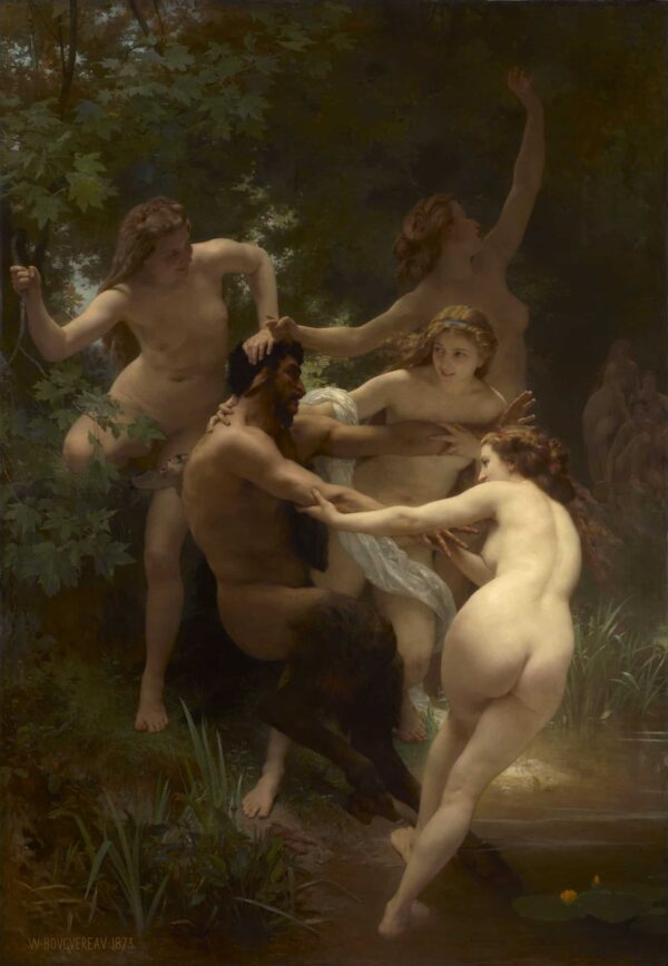 Ninfe e satiro – William Bouguereau William Bouguereau 2024-11-21