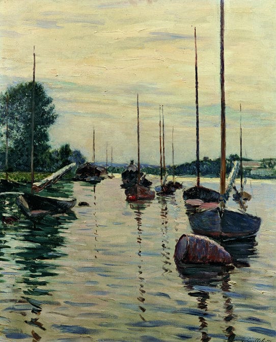 Barche ormeggiate sulla Senna – Caillebotte Gustave Caillebotte 2025-01-29