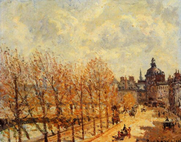 Le quai Malaquais al mattino, tempo soleggiato – Camille Pissarro Camille Pissarro 2024-11-14