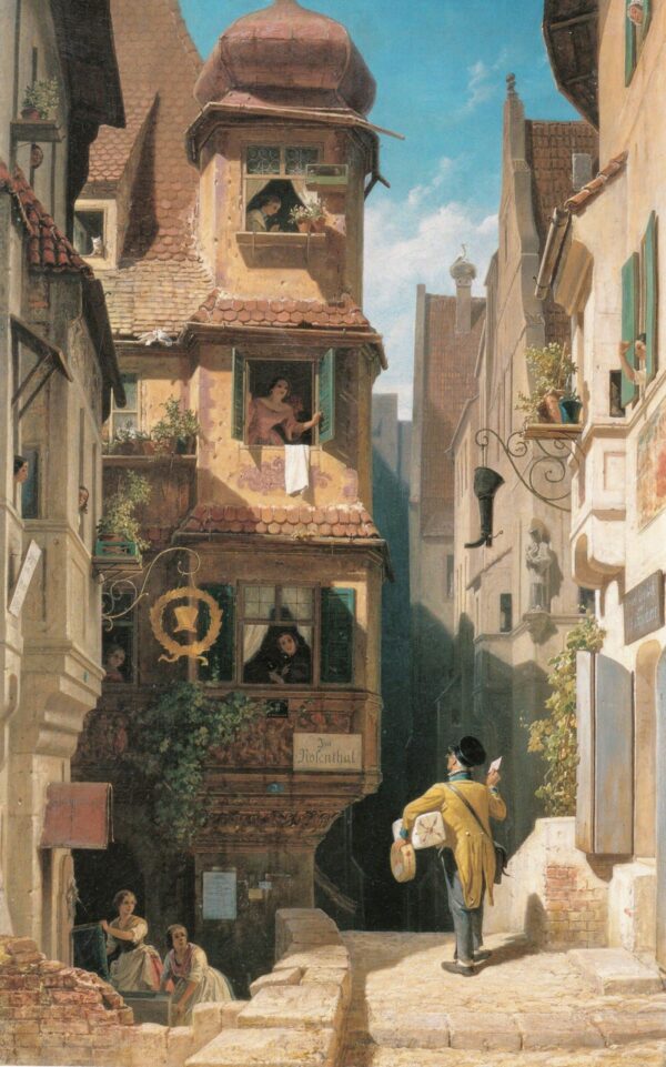 Il corriere nel Rosenthal – Carl Spitzweg Carl Spitzweg 2024-11-21